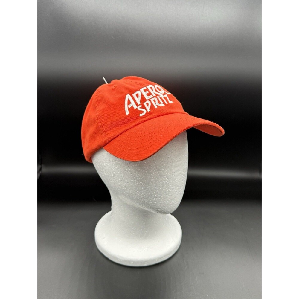Aperol Spritz Orange Dad Hat Cap Embroidered Logo 100% Cotton Adjustable